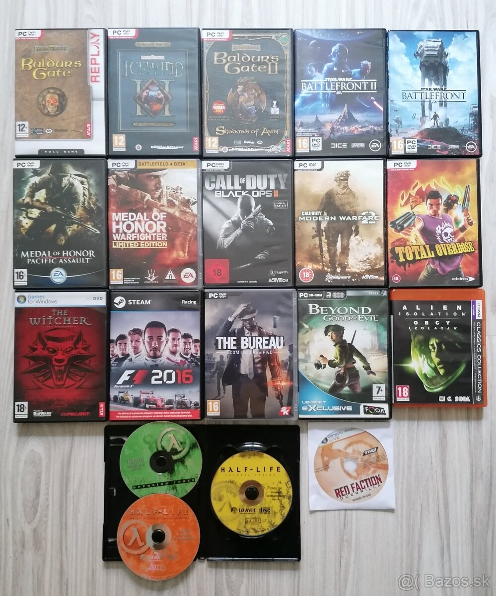 PC DVD Hry