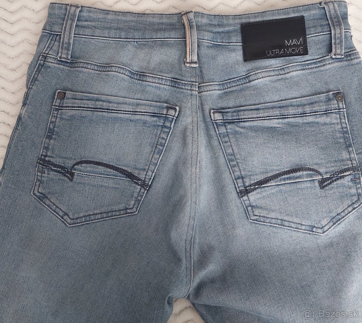 Predám pánske rifle „MAVI JEANS“ na výšku postavy do 170 cm