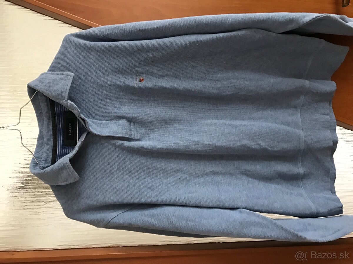 GANT originál belasy pánsky mikino/sveter L/XL