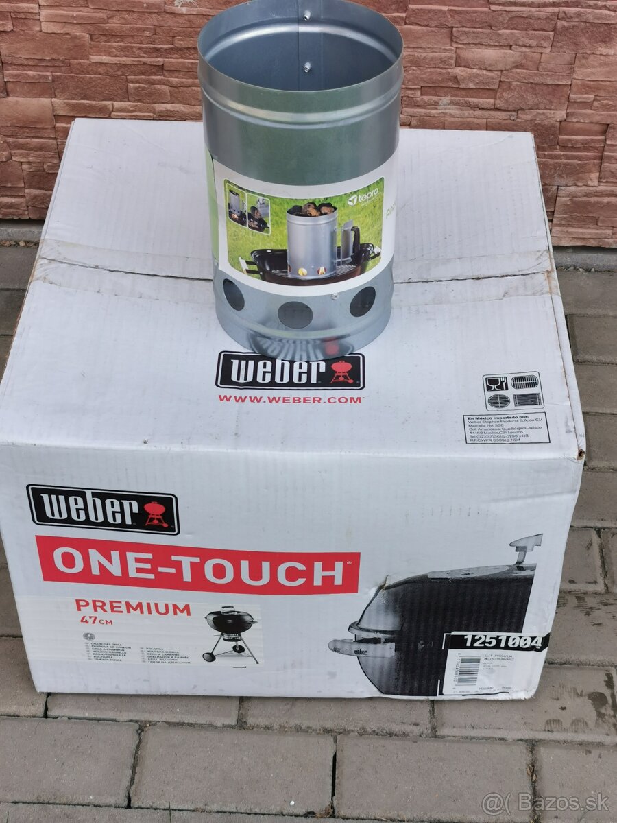 Predám novy gril WEBER One Touch Premium