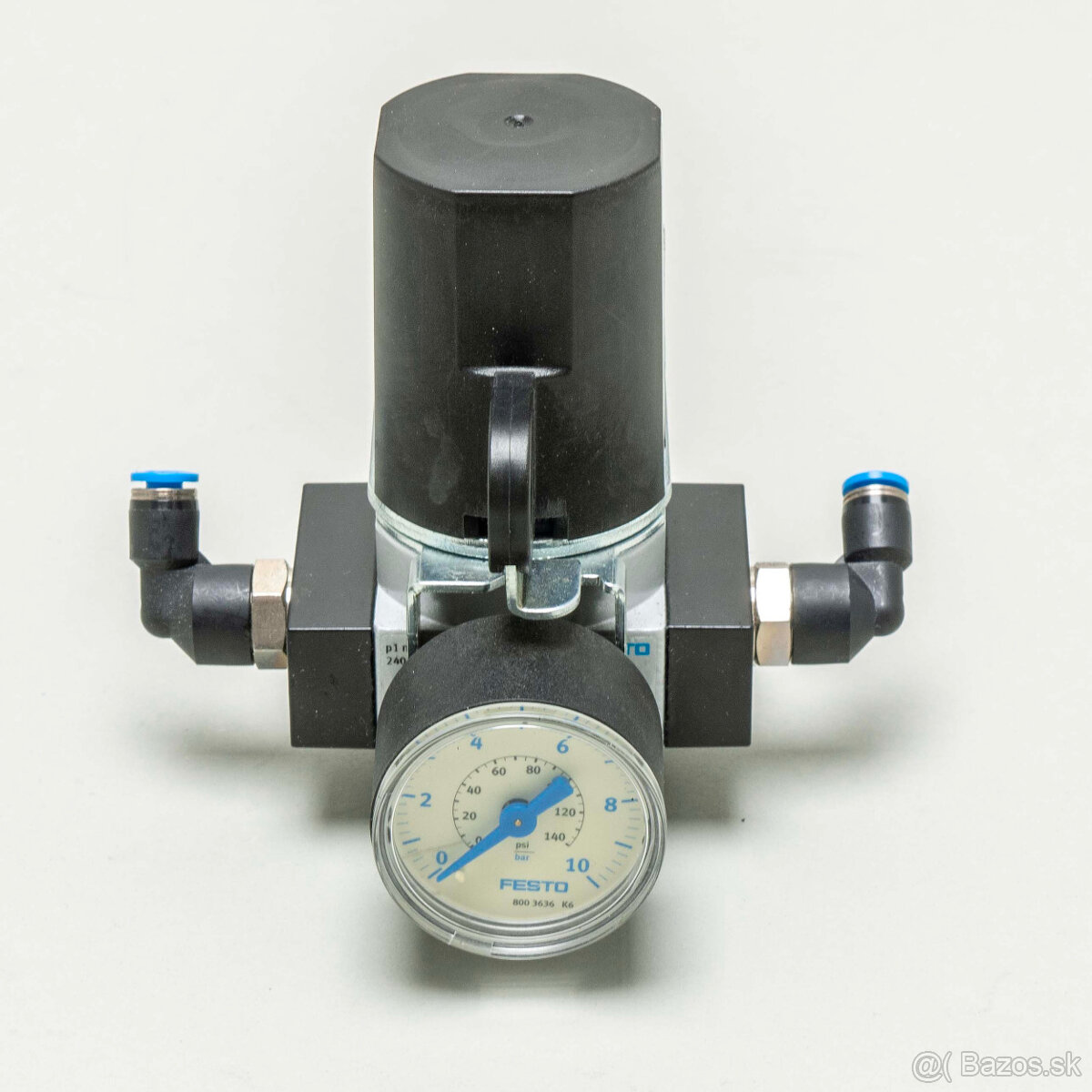 Regulátor tlaku Festo LR-1/4-D-7-I-MINI 0.5 bar-7 bar