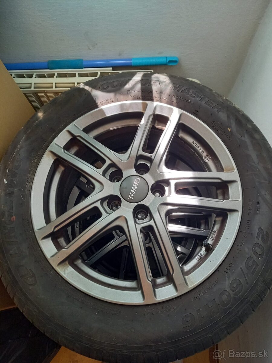 Pneumatiky s diskami 205/60 R16