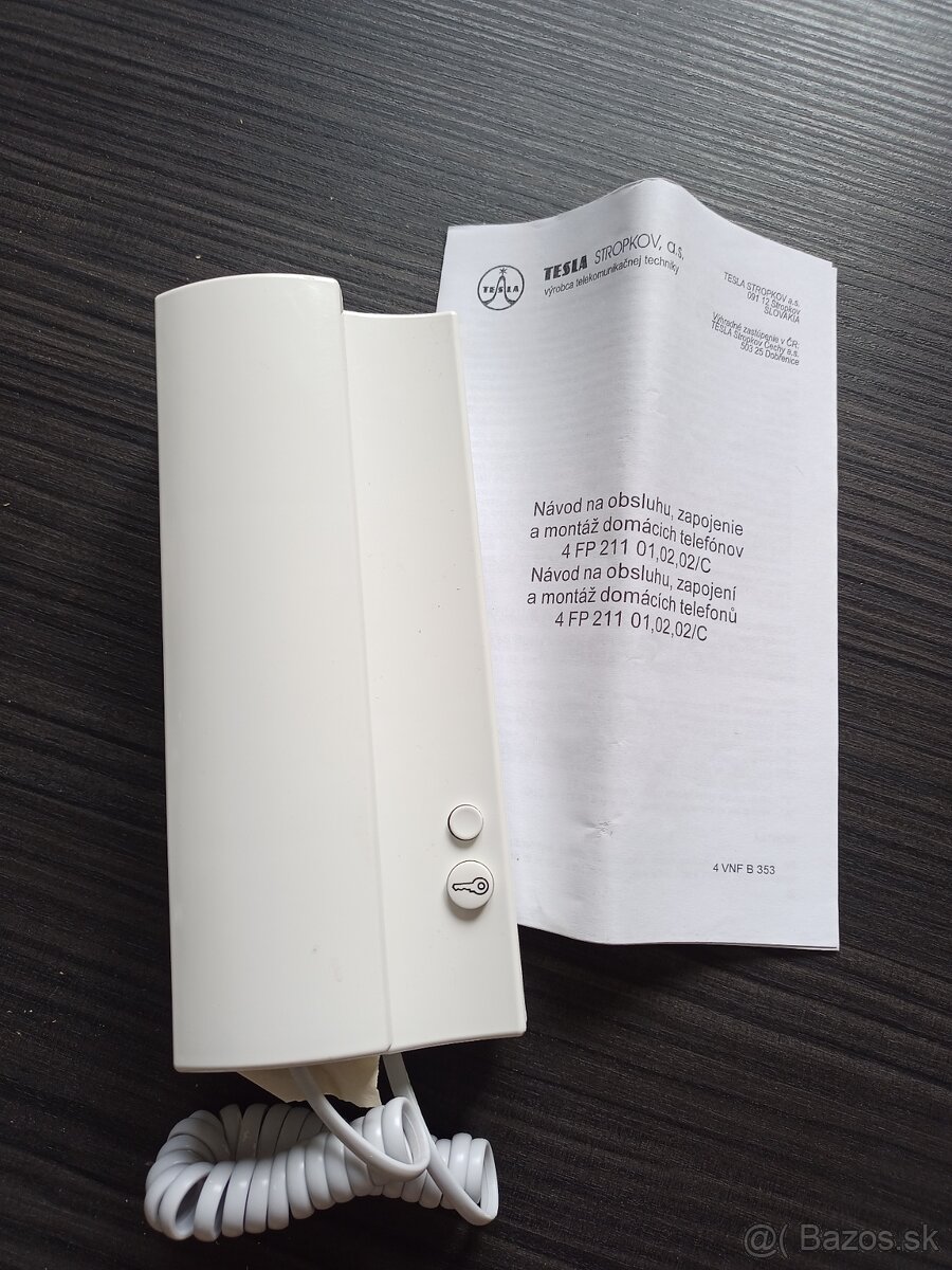 Domáci telefón Tesla DT ELEGANT 4FP 211 02