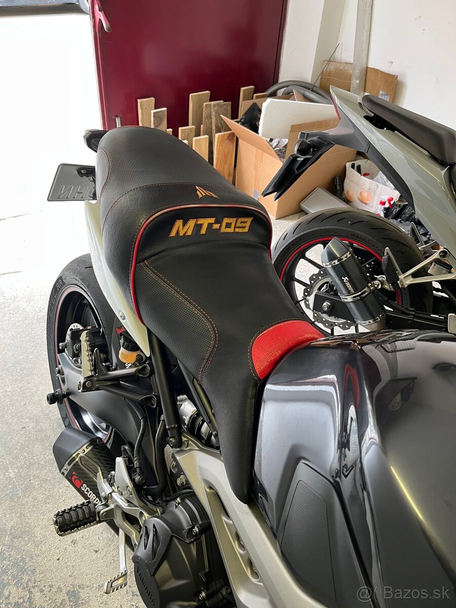 Yamaha mt 09 2014 (predam sedlo)