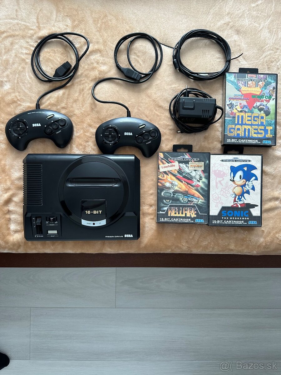 Sega Mega Drive Model 1601-18 (PAL verzia, originál)