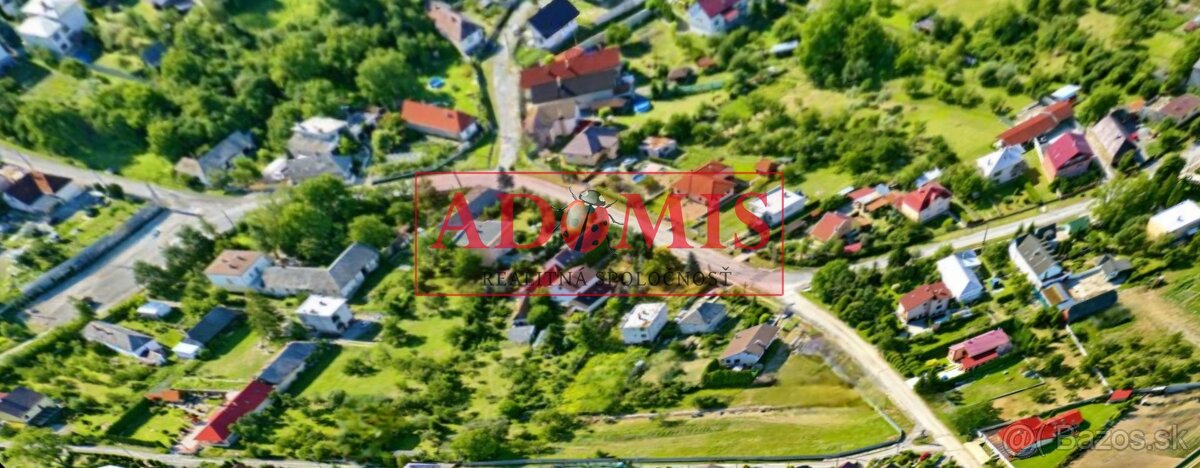 Predáme pekný stavebný pozemok 615m2 Nižná Myšľa, kanalizáci
