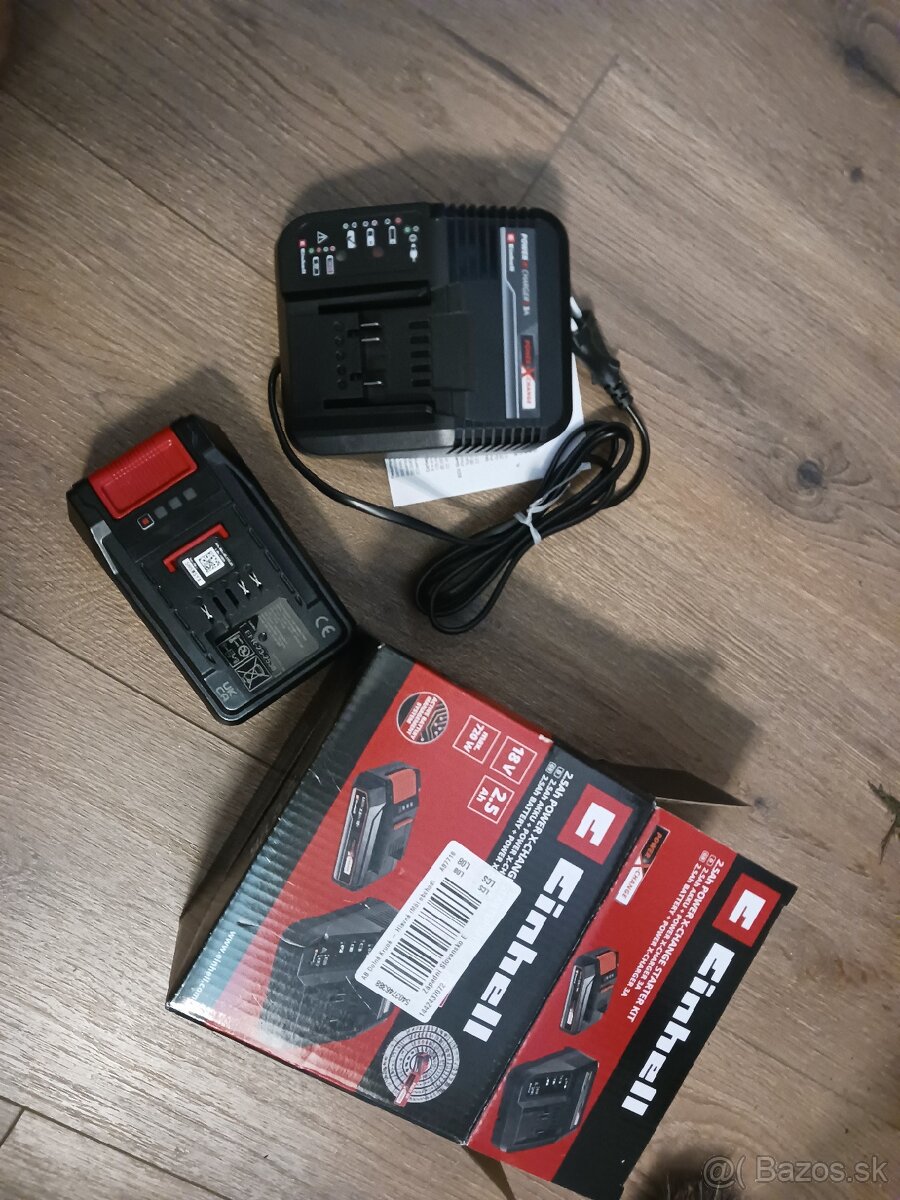Einhell nabijacka plus baterka