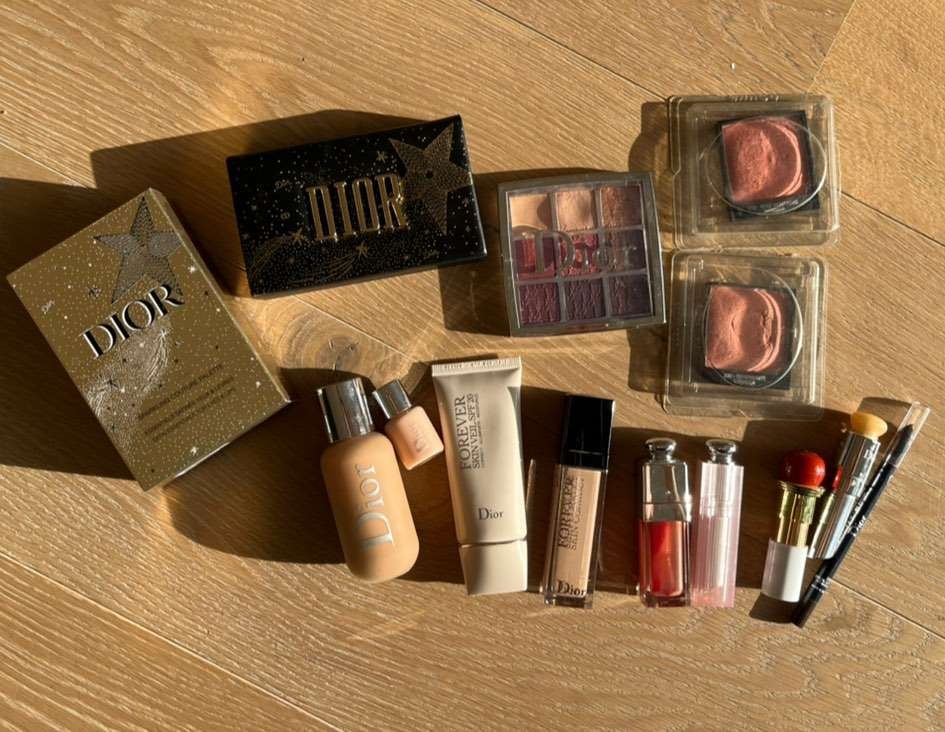 Sada makeupu Dior, nyx,atď.