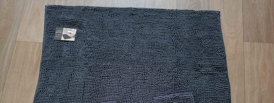 XL kobercek do kupelne, farba antracit, 60x90 cm