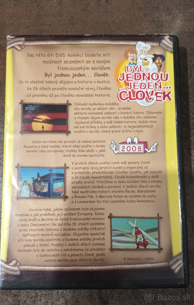 Kolekcia 6dvd byl jednou jeden clovek