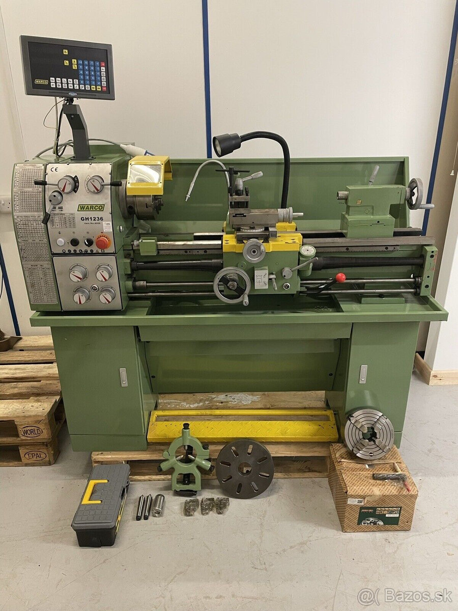 Sústruh na kov Warco GH1236