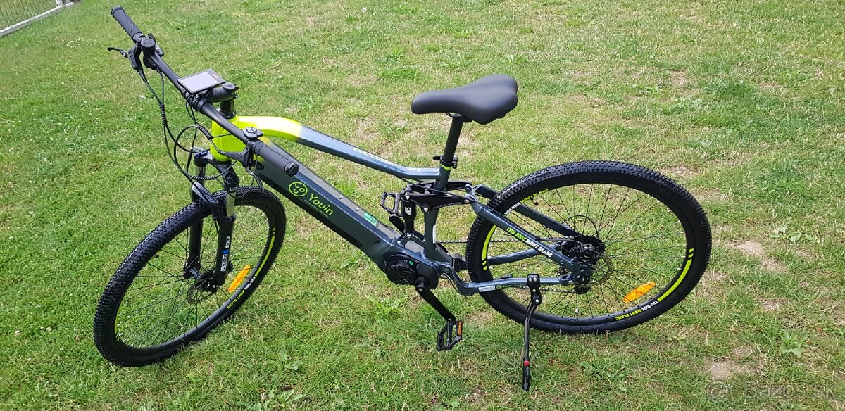 Celoodpruzeny elektrobicykel novy
