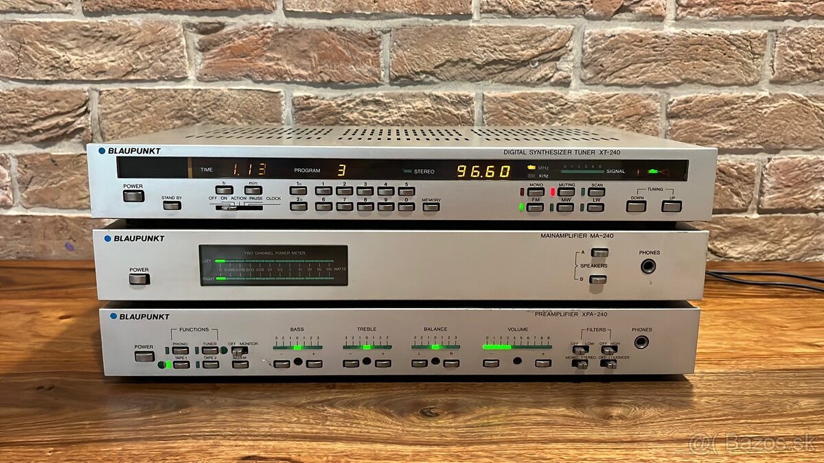 Blaupunkt X-240 Hi-Fi zostava z roku 1979-80