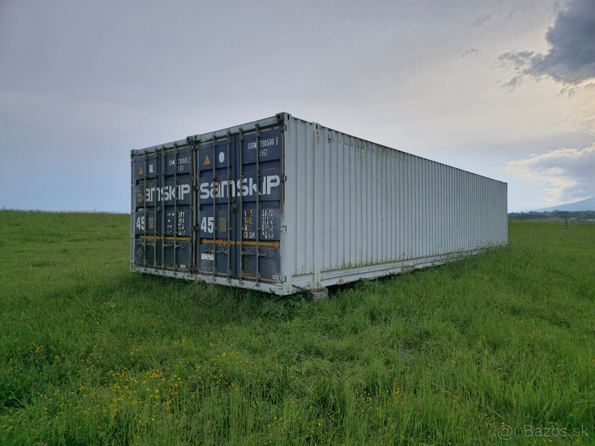 MOBILNÝ DOM  67 m2  -  Lodný kontajner  "POLOTOVAR"