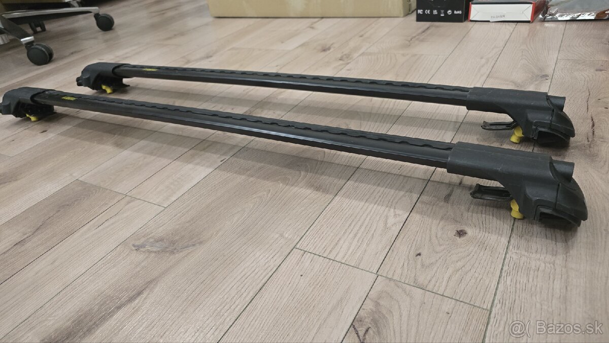 Turtle Air 1 čierny nosič pre Ford Mondeo MK4 s lyžinami