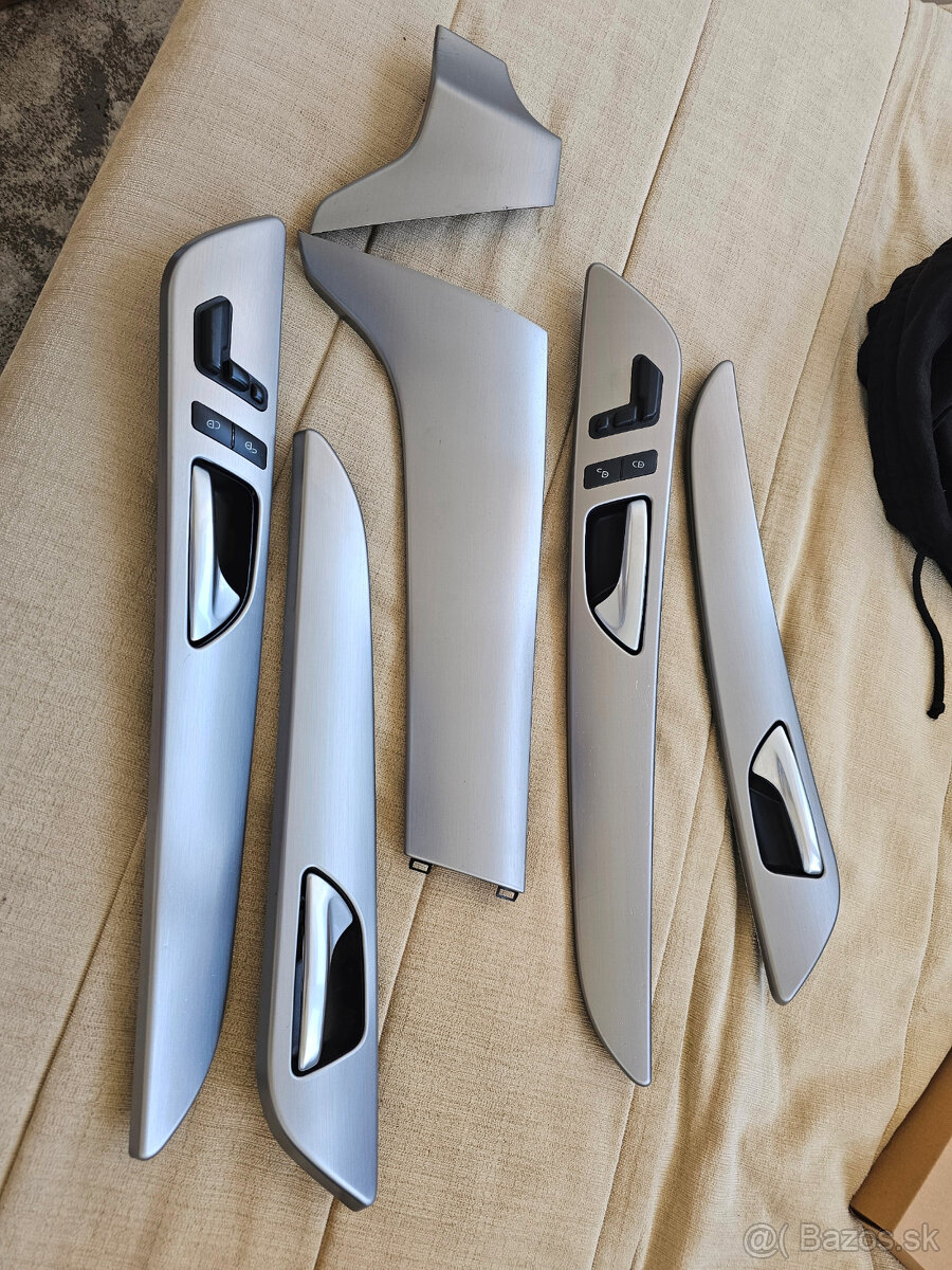 >>>SET hliníkový dekor - lišty - interiér MERCEDES W166/X166