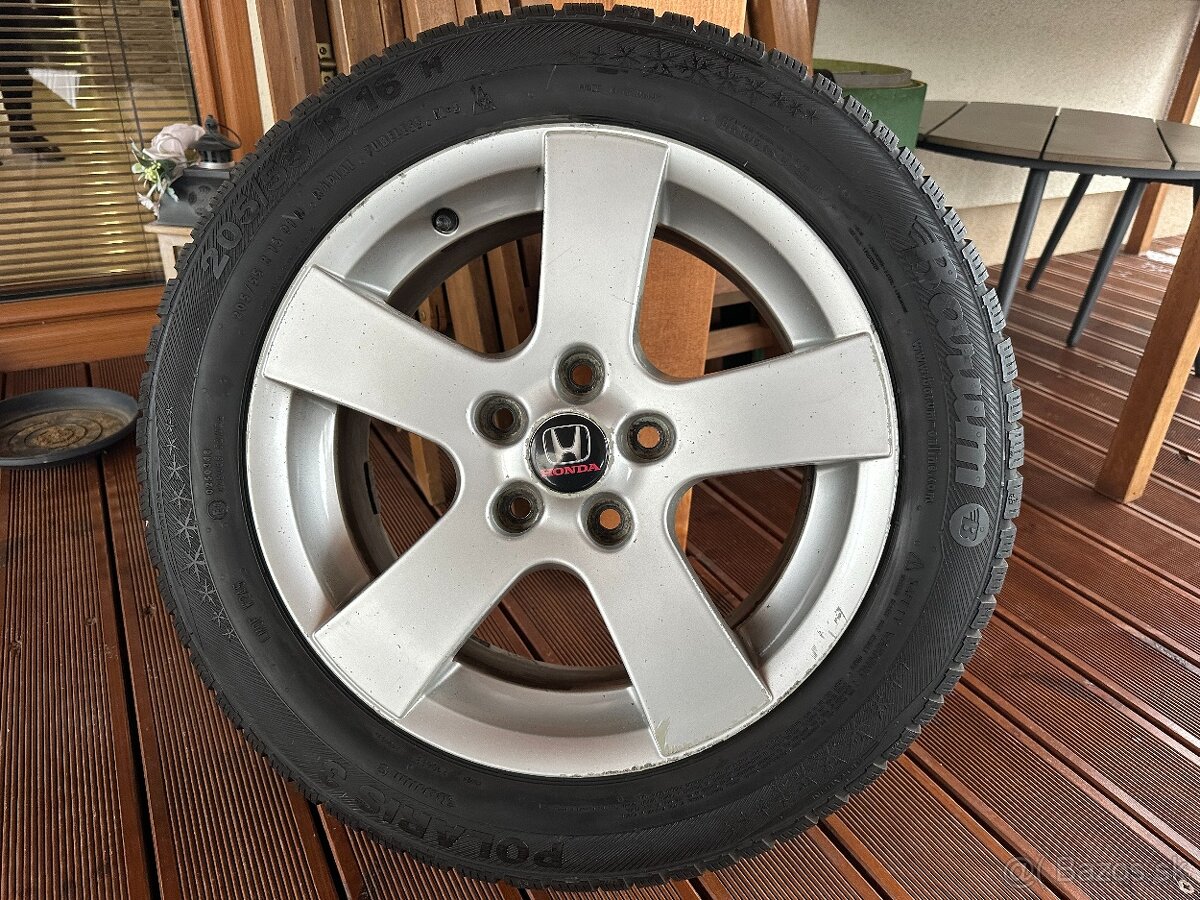 Alu disky + zimné pneu Honda Civic