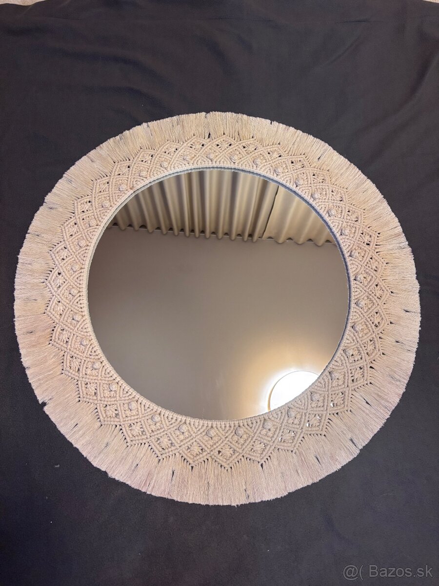 Macrame zrkadlo