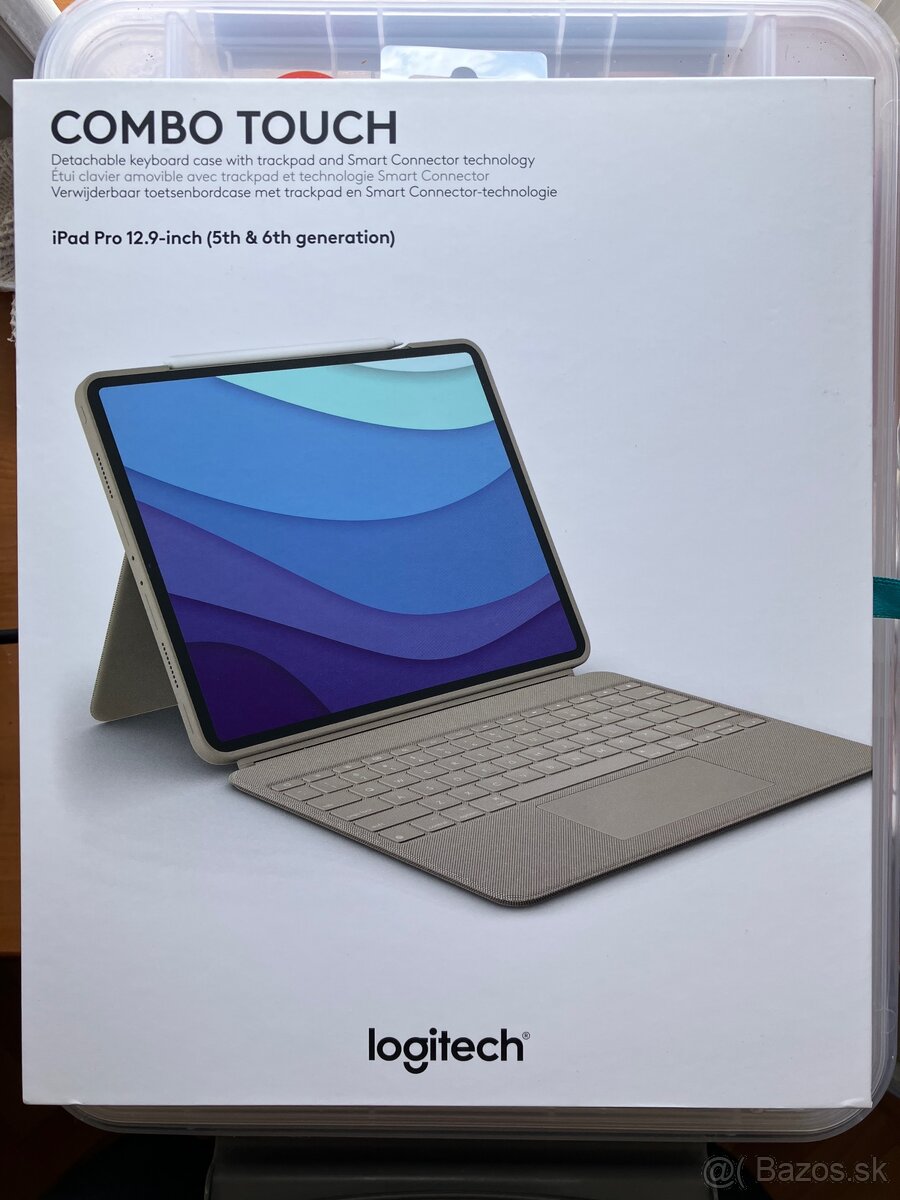 Logitech Combo Touch pre iPad Pro 12.9” (5. a 6. generácia)