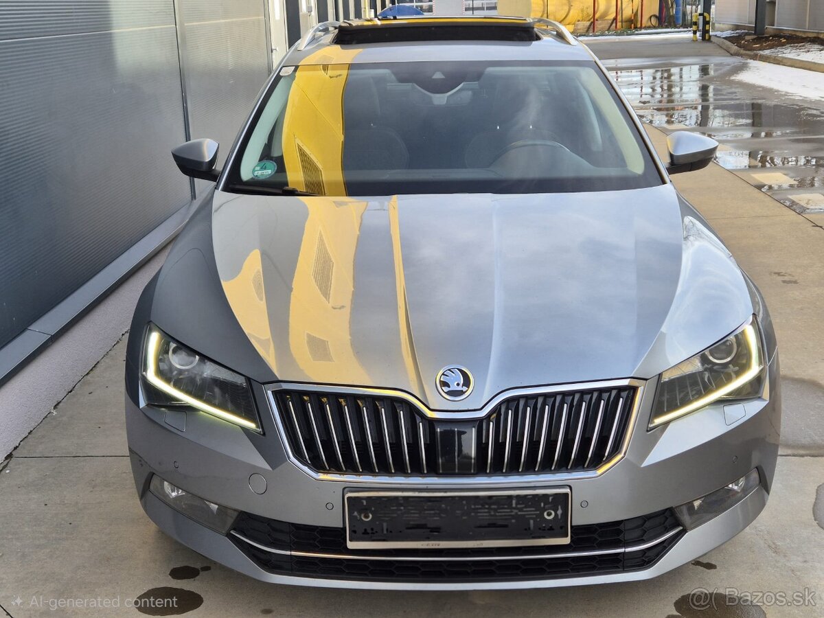 Škoda Superb STYLE 2019 webasto led canton ambi