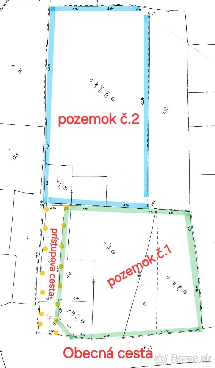 Pozemky Ižipovce