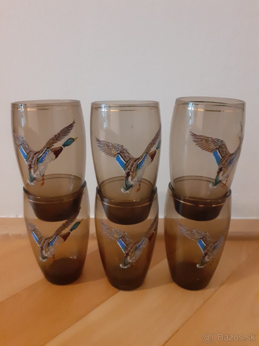 Starozitne polovnicke pohare 6 ks