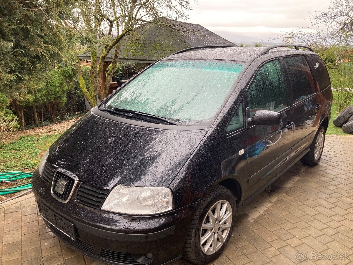 SEAT ALHAMBRA 1.9 TDI 85 KW 4X4 NAJ.207000 KM ROK 2008