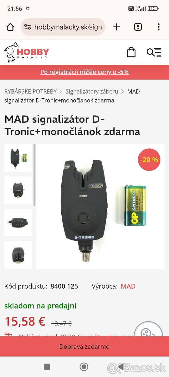 Signalizátory Mad