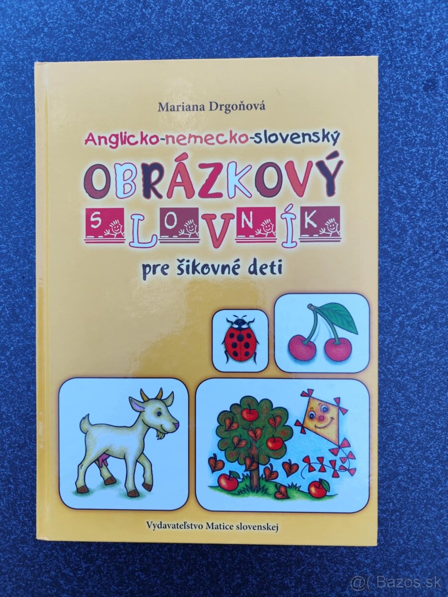 obrázkový slovník pre deti
