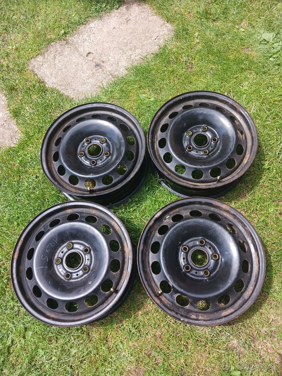 Plechové disky 5x112 6Jx16 ET48