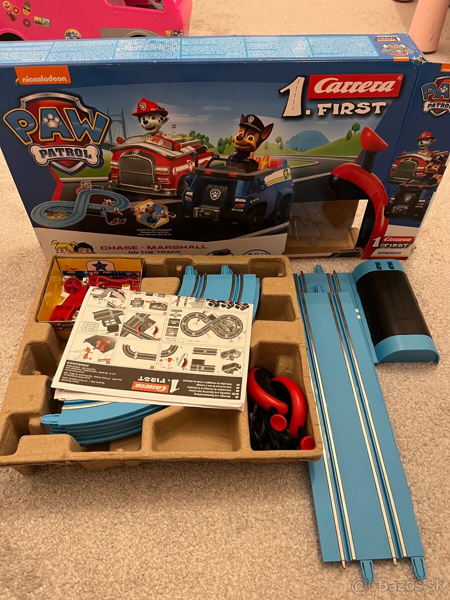 Draha auticka Paw Patrol1. First Carrera