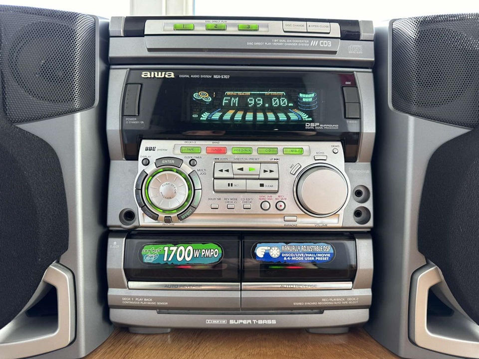 Hifi veža Aiwa NSX-S707 alebo NSX-S708.