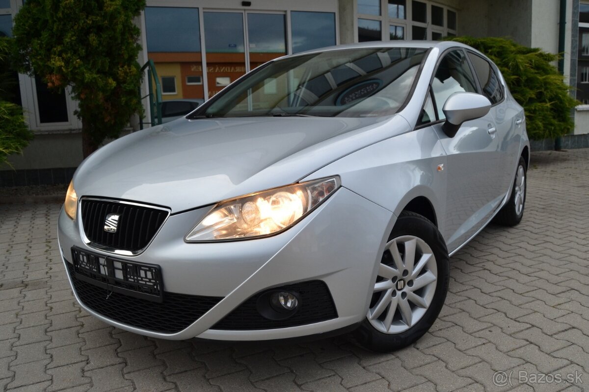SEAT IBIZA 1.4 16V, FÓLIE, TEMPOMAT, 1. MAJITEĽ, 66.467 KM