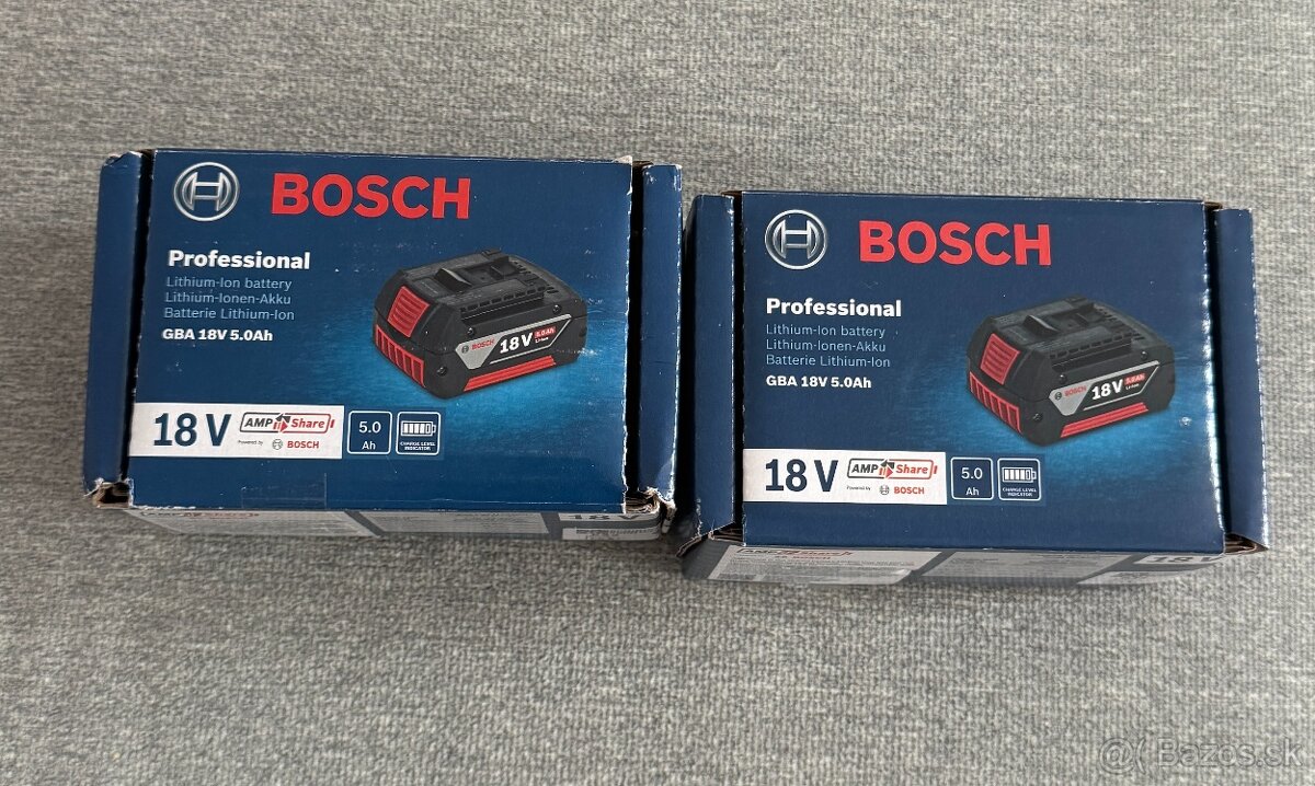 Batéria Bosch GBA 18V 5.0 Ah