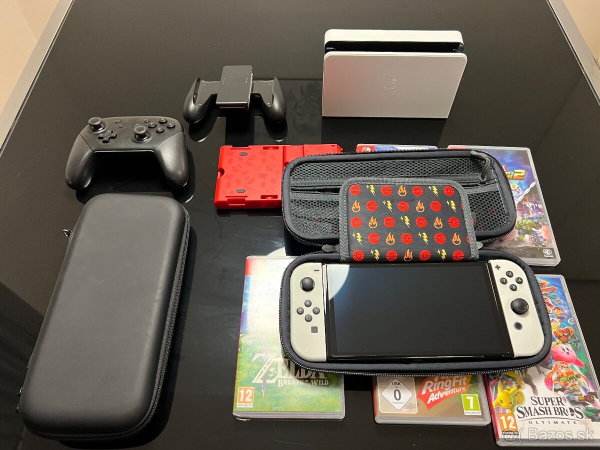 Predám Nintendo Switch OLED WHITE