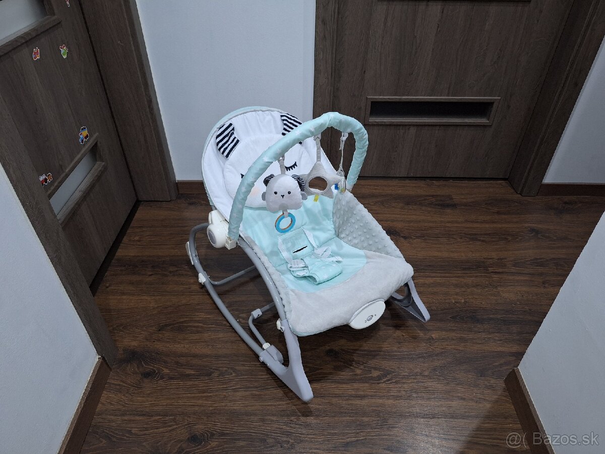 Detské hojdacie kreslo s vybrovaním Ricokids