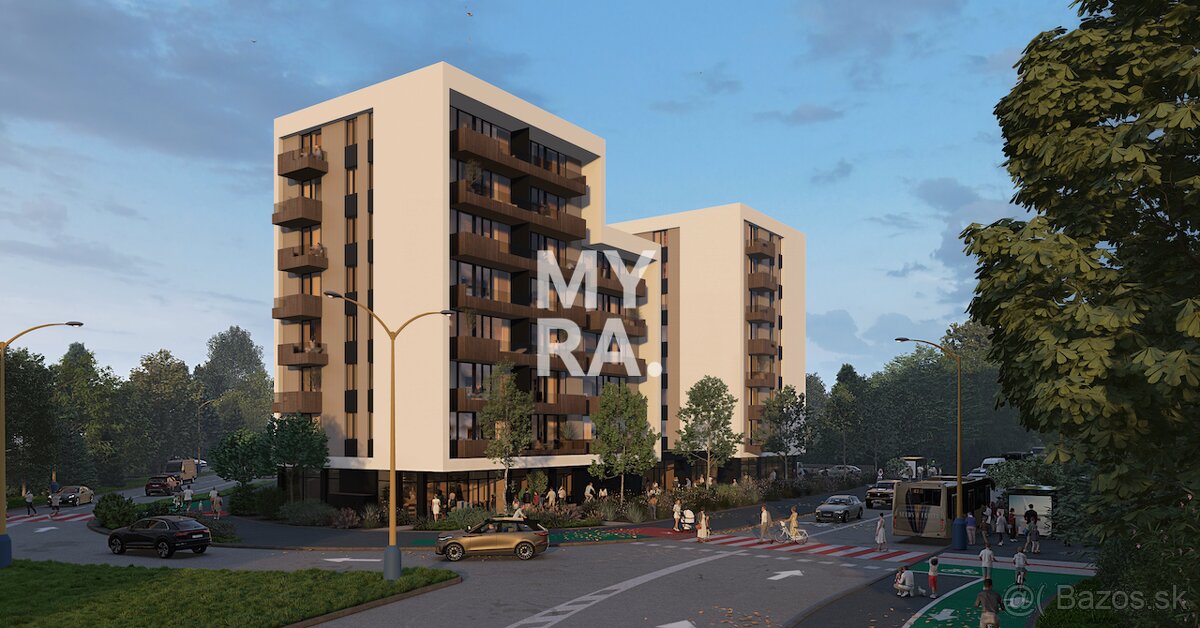 2-izbový byt C2B3 v Bytovom komplexe Ipeľská