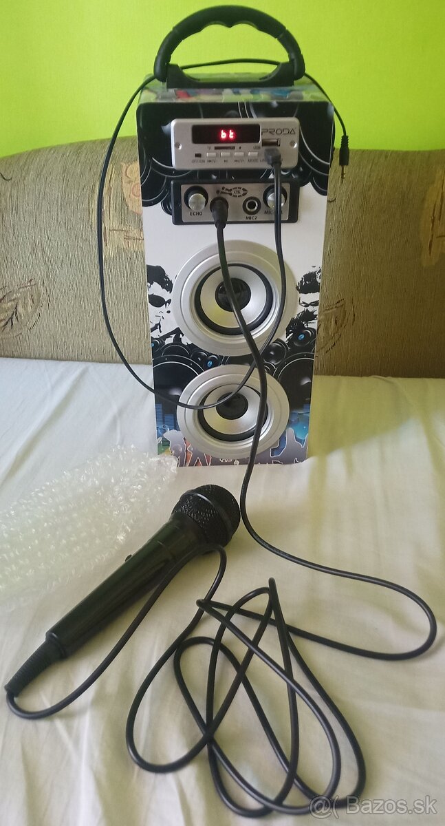 Reprák karaoke party rádio + mikrofon - Kontakt e-mailom