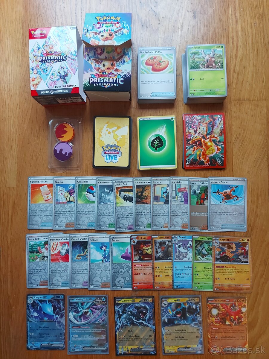 Original pokemon kartičky