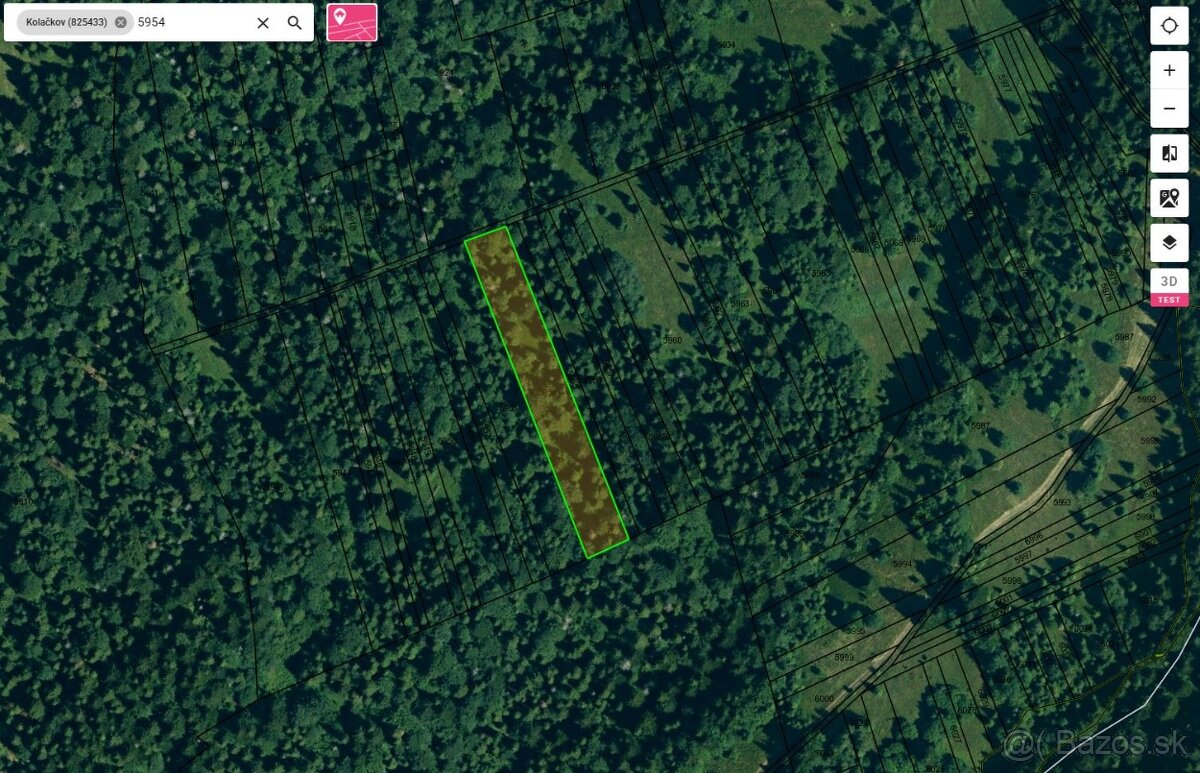 Parcela 5954 k. ù. Kolackov