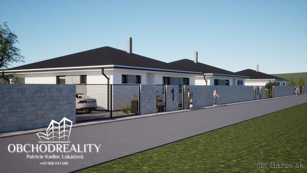 Moderné novostavby pri Zemplínskej šírave