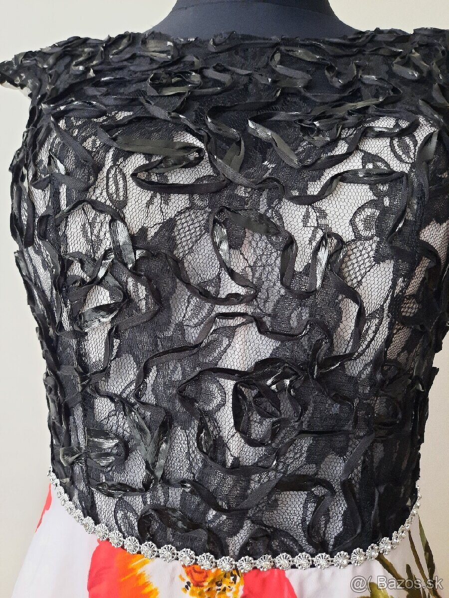 NOVE Spoločenske šaty veľ. 36-38 +šal