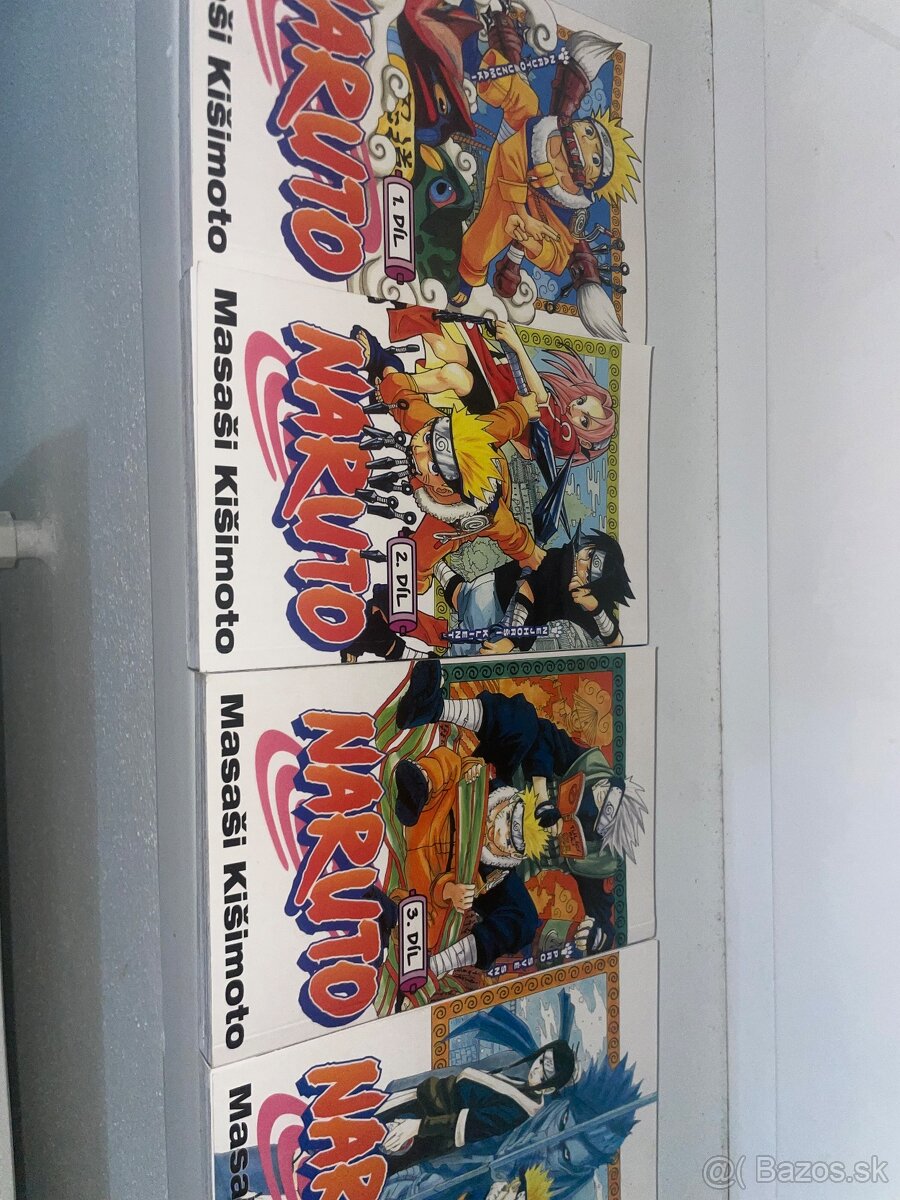 Naruto Manga 1-4 VOL