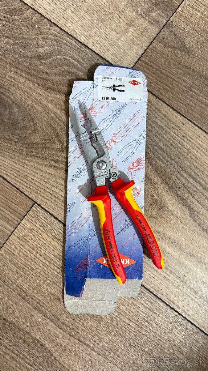 Knipex 13 96 200,krimpovacie multifunkčné kliešte