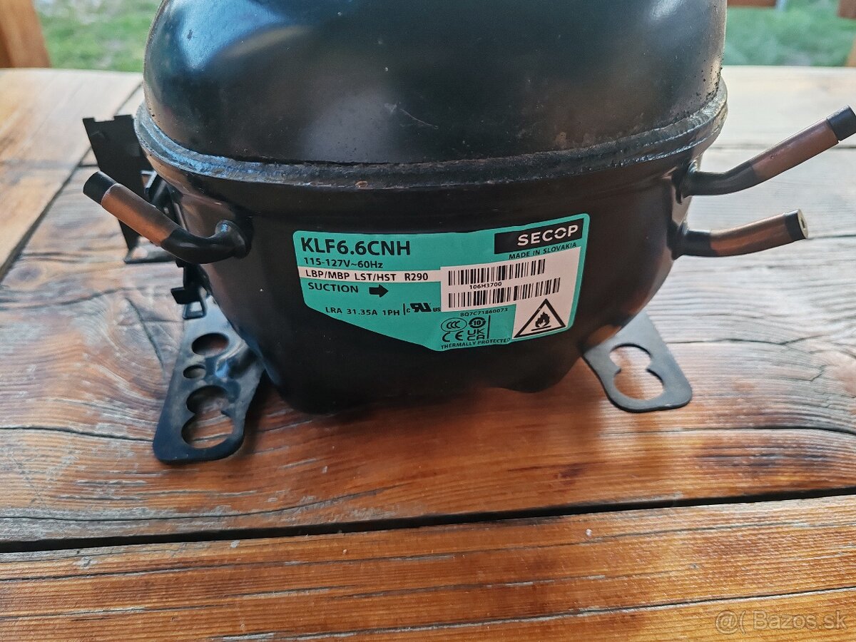Secop KLF6.6CNH kompresor chladiarenský