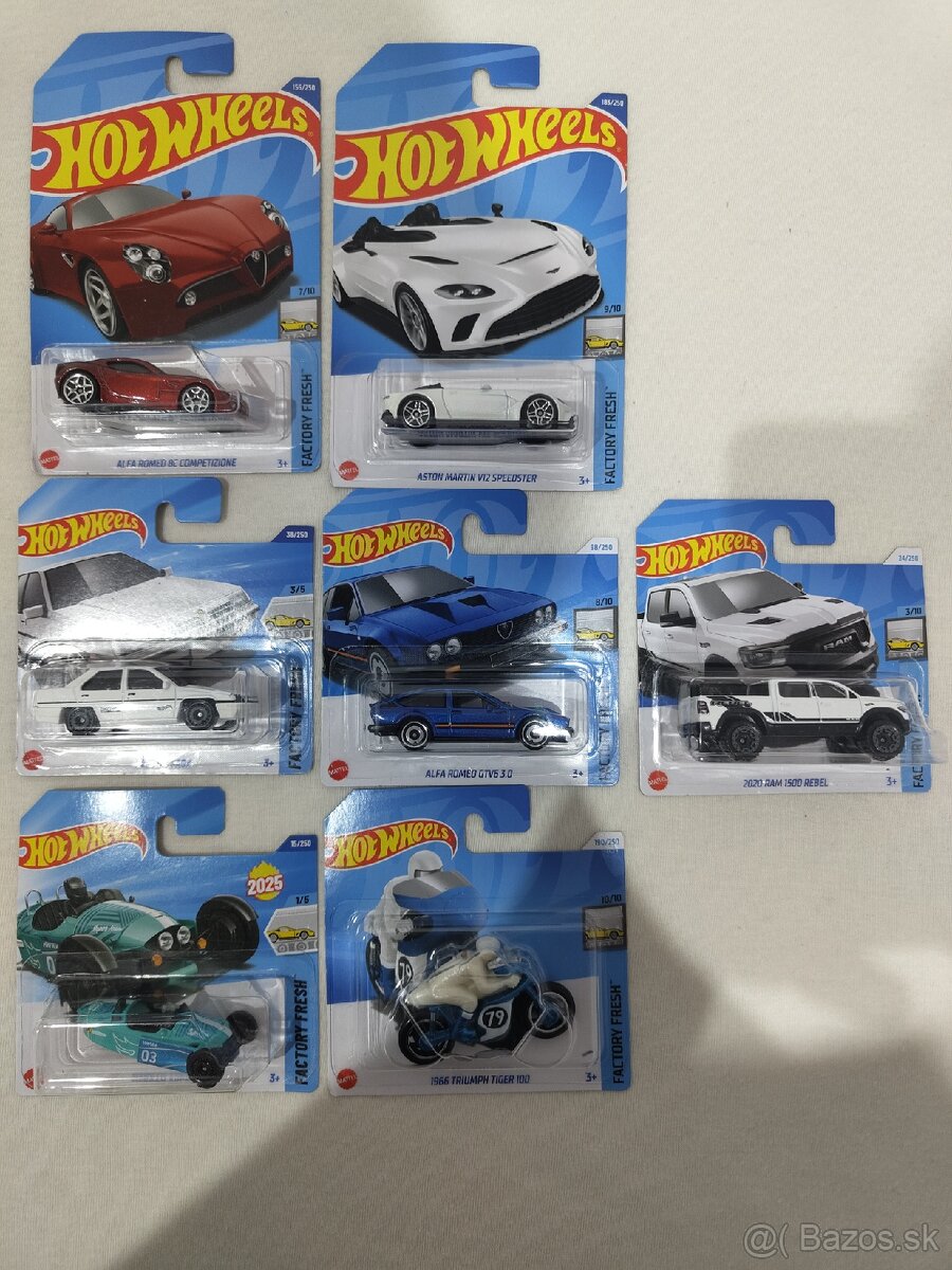 Hot Wheels FACTORY FRESH Kolekcia