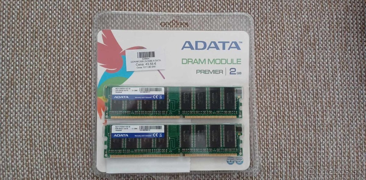 DDR1 2GB RAM ADATA