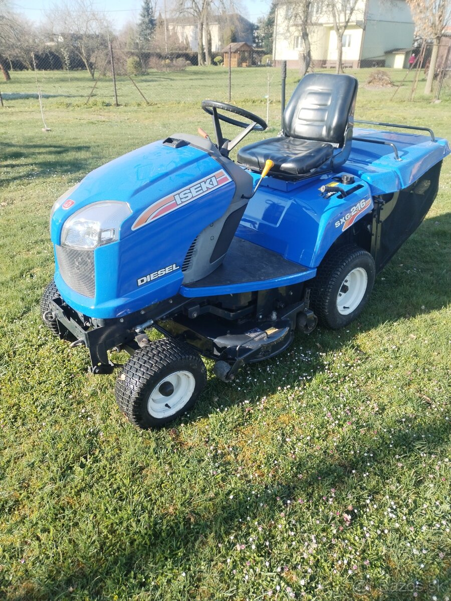 Traktorova kosačka ISEKI SXG 216 DIESEL