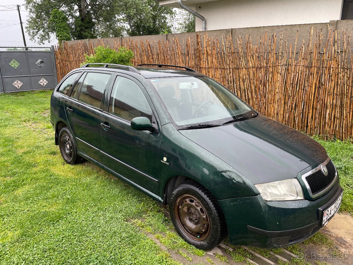 Predám Škoda Fabia 1.4 MPI 50 KW R.v. 2002