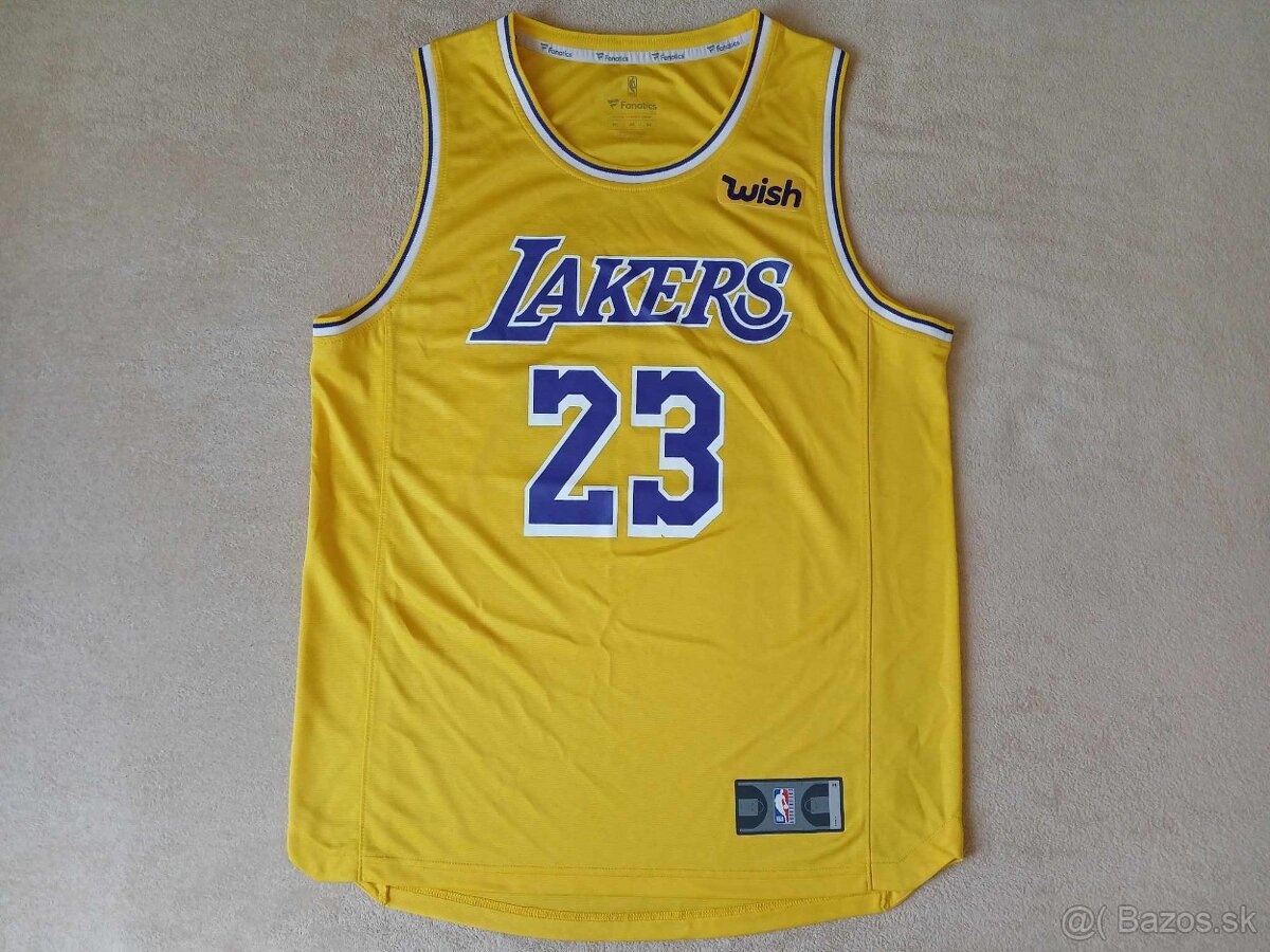 Basketbalový dres LeBron James Los Angeles Lakers